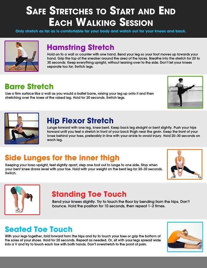 Stretches for Walking