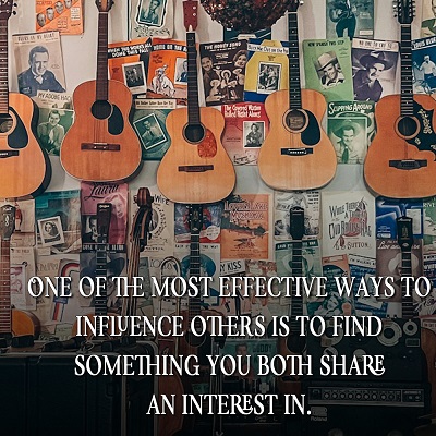 Building Influence Through Shared Interests